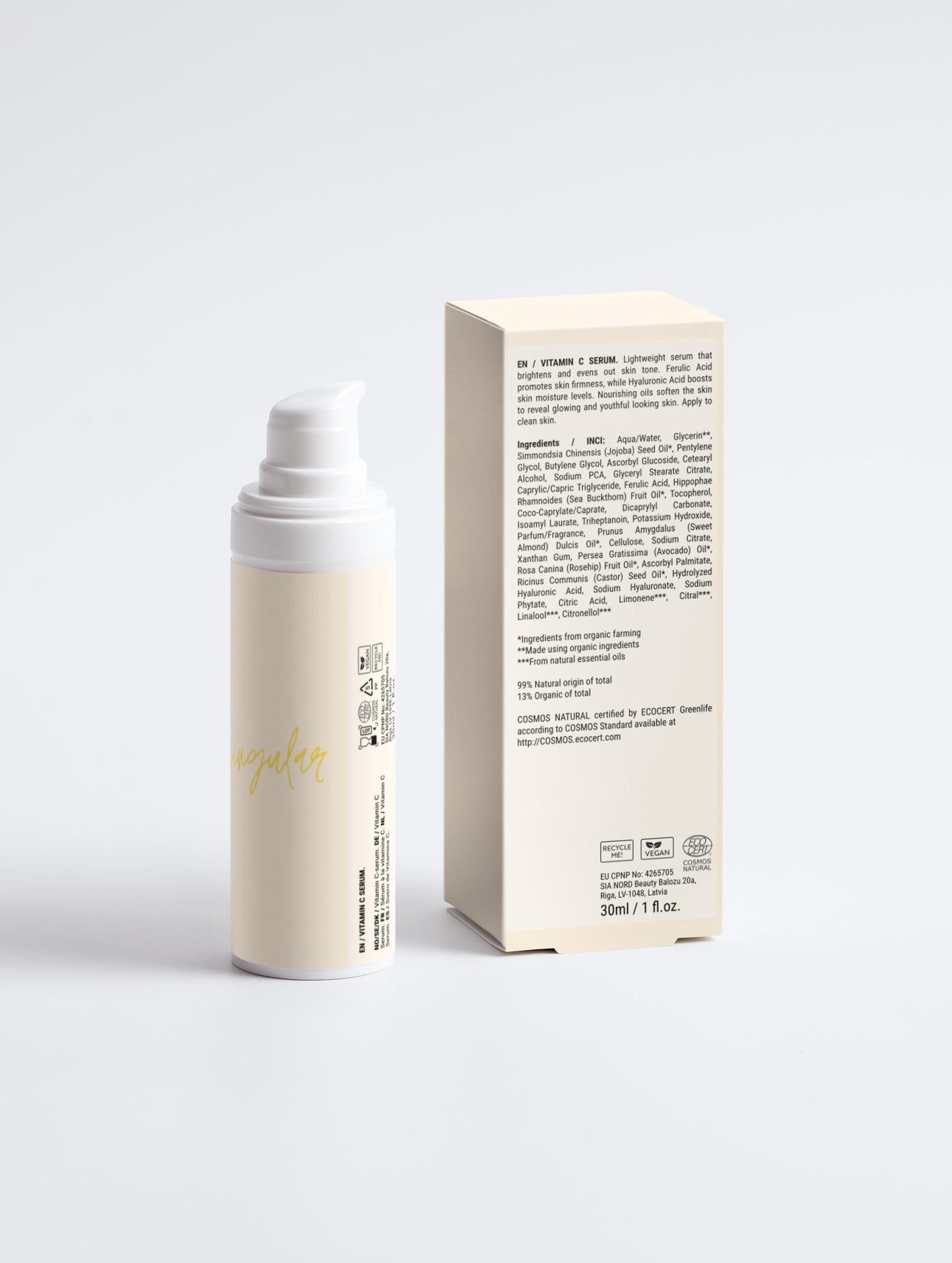 Sérum de vitamina C, 30 ml