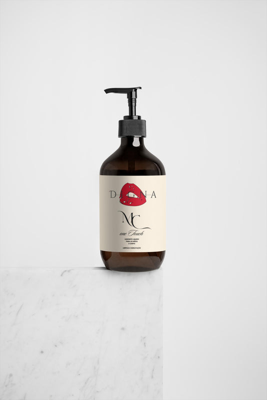 Sabonete Líquido para Mãos e Corpo, Patchouli e Âmbar Baunilha, 490 ml
