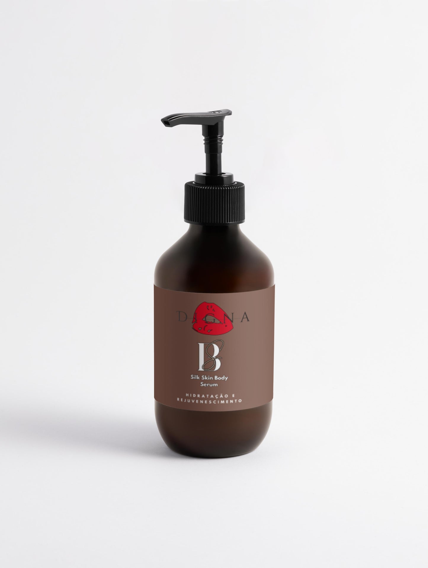 Silk Skin Body Serum, Amadeirado Âmbar e Couro, 270 ml