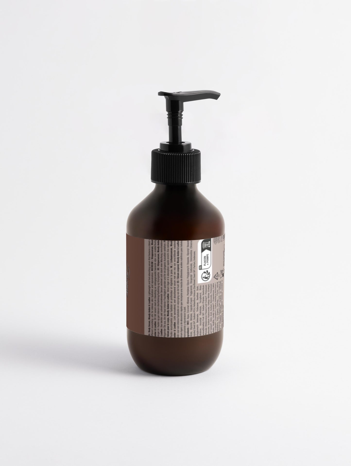 Silk Skin Body Serum, Amadeirado Âmbar e Couro, 270 ml