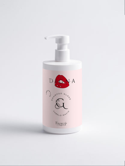 Shampoo Gloss, Vetiver Verde Fumê, 400 ml