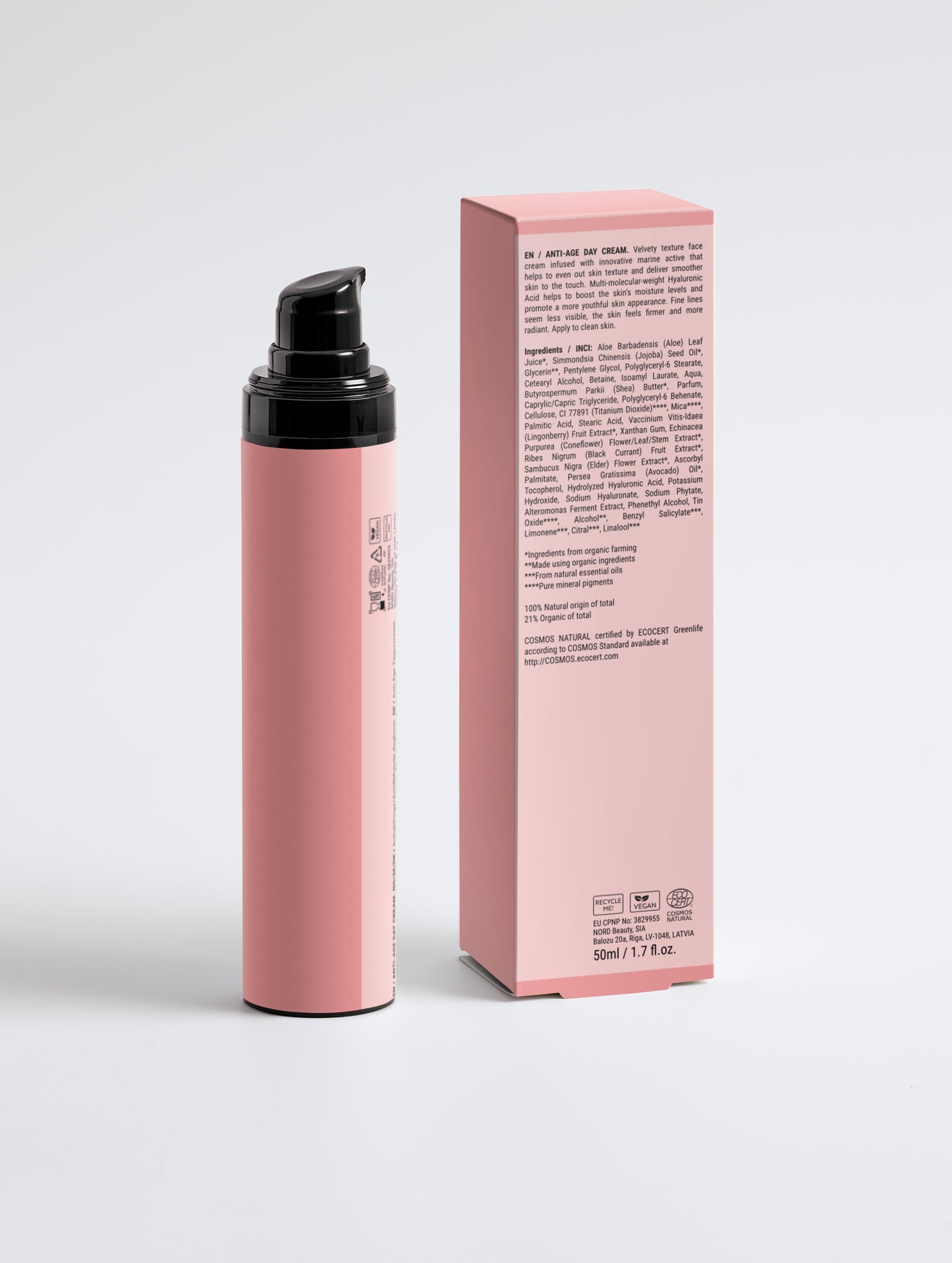 Creme Facial para Dia Antienvelhecimento, 50ml
