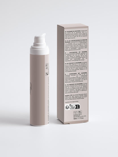 Gel hidratante de niacinamida, 50 ml